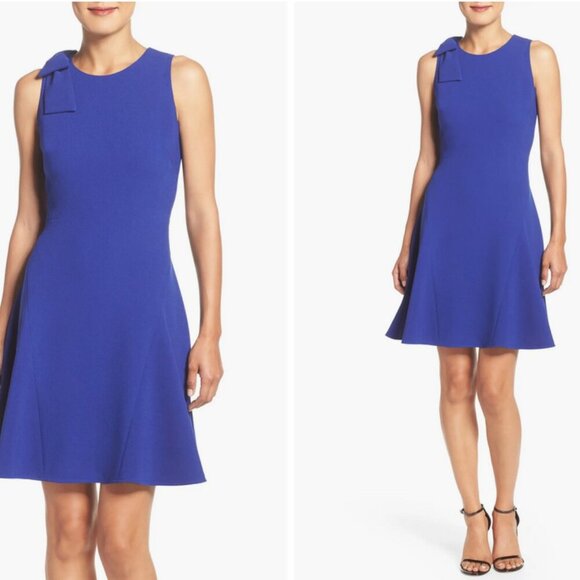 Eliza J Mini Dress with Bow Size 10 - Picture 4 of 5